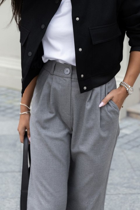 Spodnie FINE z szeroką nogawką