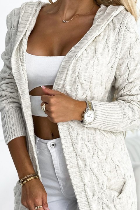 Kardigan BELLA beżowy